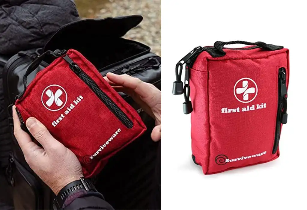 The Surviveware first aid kit