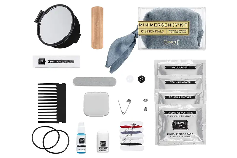 Components of the Pinch Provisions Minimergency Kit