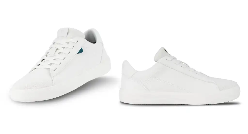 The Vessi SoHo Sneakers in white