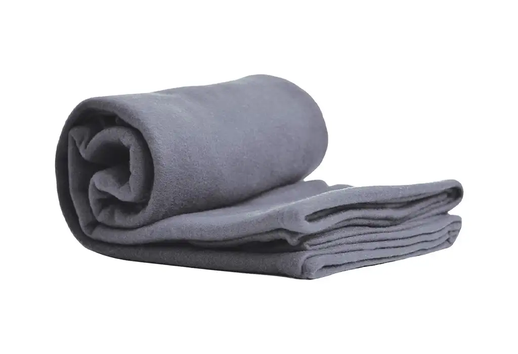 Wolf Essentials Cozy-Soft Microfleece Travel Blanket