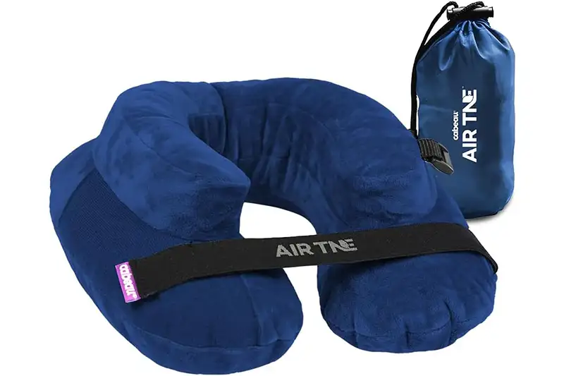 Cabeau Air TNE Pillow and carrying case