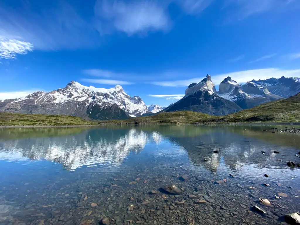 Los Cuernos Viewpoint in Patagonia, Chile