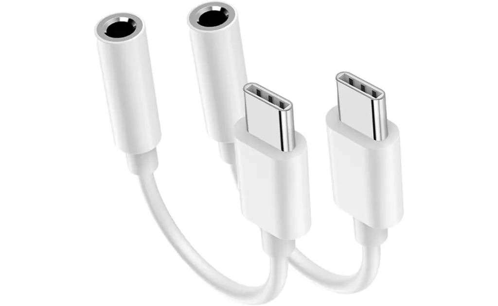 USB C to 3.5mm Headphone Jack Adapter for iPhone 15/15 Pro/Pro Max/Plus, Type C Aux Dongle Cable Cord Compatible with iPad, Samsung Galaxy S23/S23/S22/S21Ultra, MacBook,Note